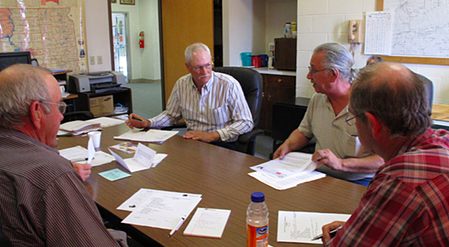 OJ Semans urges Jackson County Commission members to open a satellite voting office in Wanblee, SD, on the Pine Ridge Indian Reservation